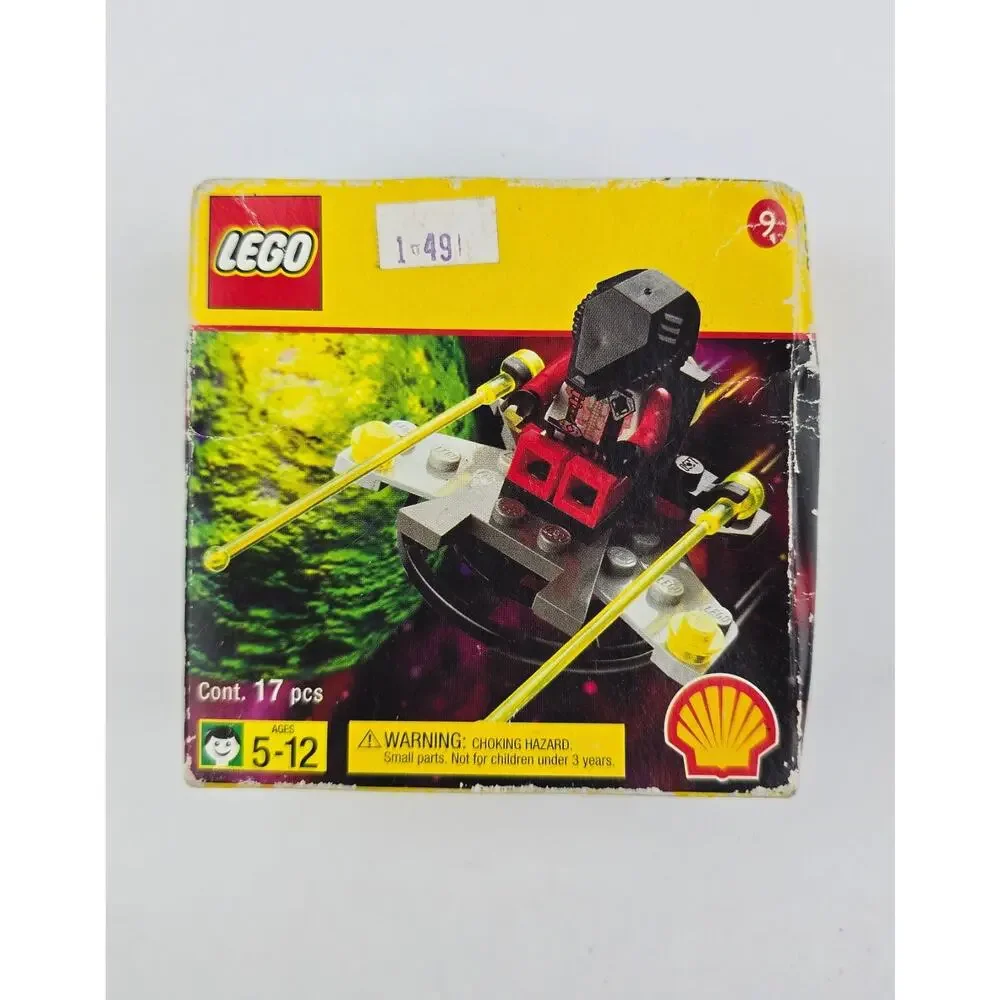Lego 2543 Alien Space Ship Place Shell Oil, New in box sealed